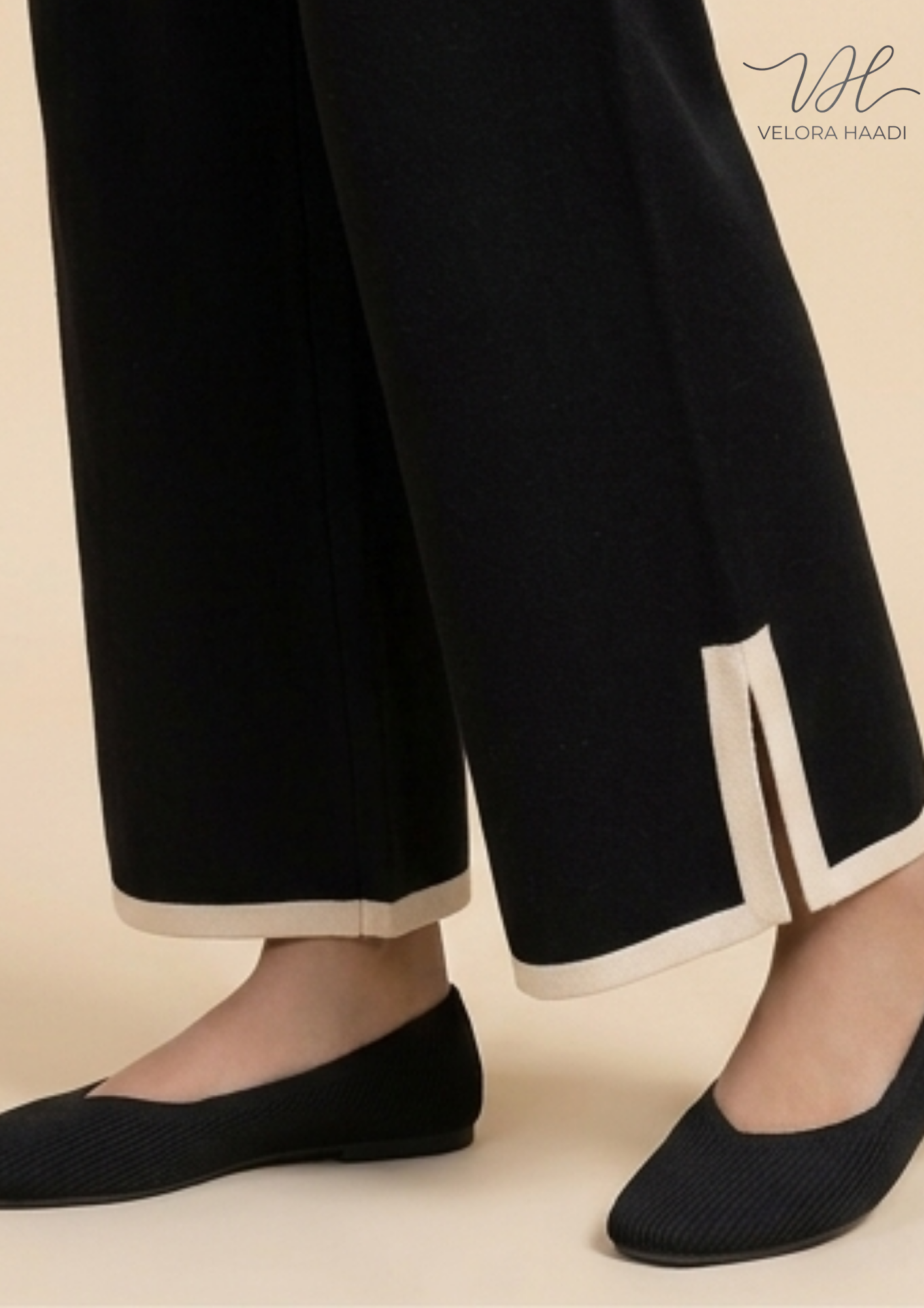 Premium Knit Lounge Co-Ord Set with Contrast Trim - Image 3